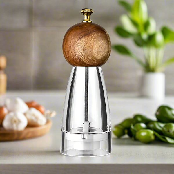 Pepper & Salt Grinder - Premium Acrylic and Ceramic Design