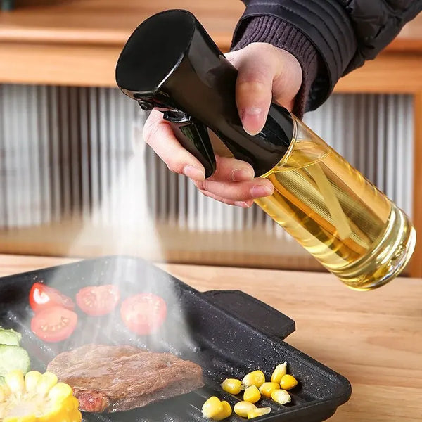 Pneumatic Kitchen Oil Bottle - Cooking Oil Spray 200ml