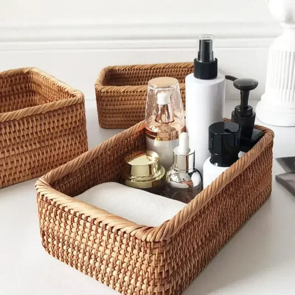 Stylish Rattan Wicker Basket – Multi-Functional