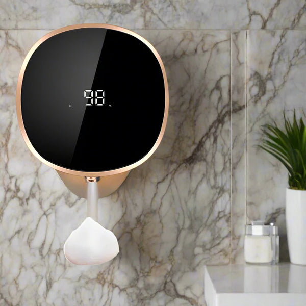 Advanced Smart Soap Dispenser: Wall-Mounted Device with Motion Sensor