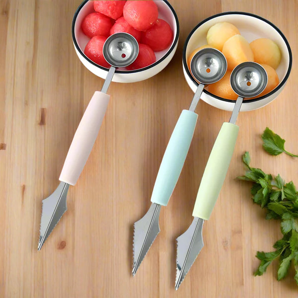 Multi-Function Fruit Carving Knife & Watermelon Baller