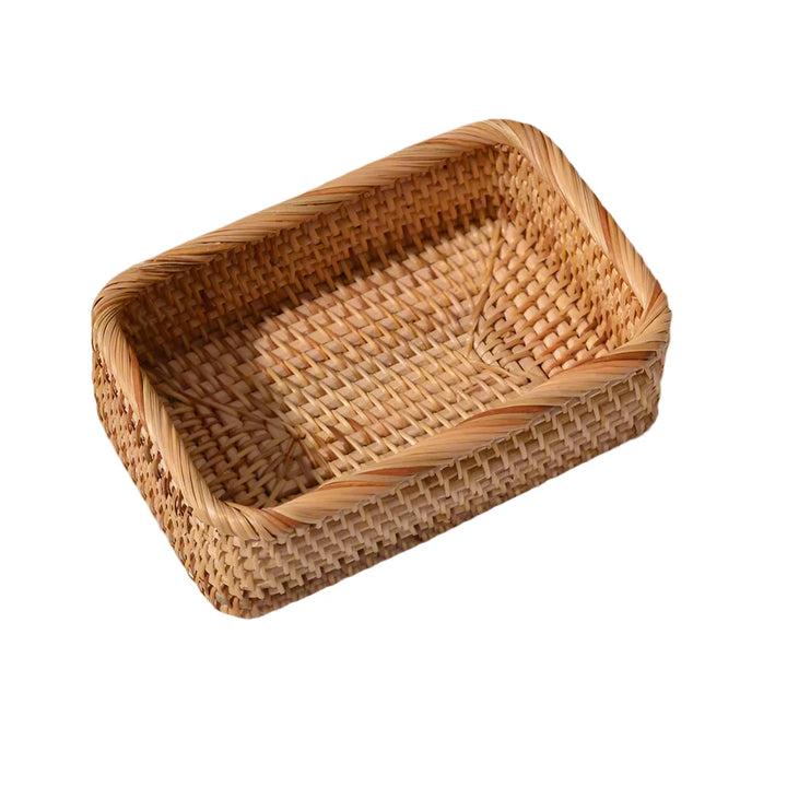 Rattan Storage Basket Organizer 3 Sizes - My Place Organized